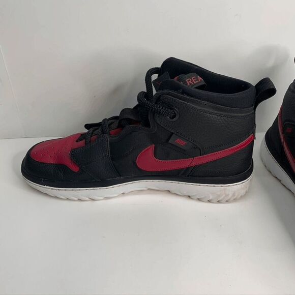 Nike Air Jordan 1 High React Mens Size 13 Shoes AR5321 006‎ Black BRED NO BOX - Picture 5 of 8